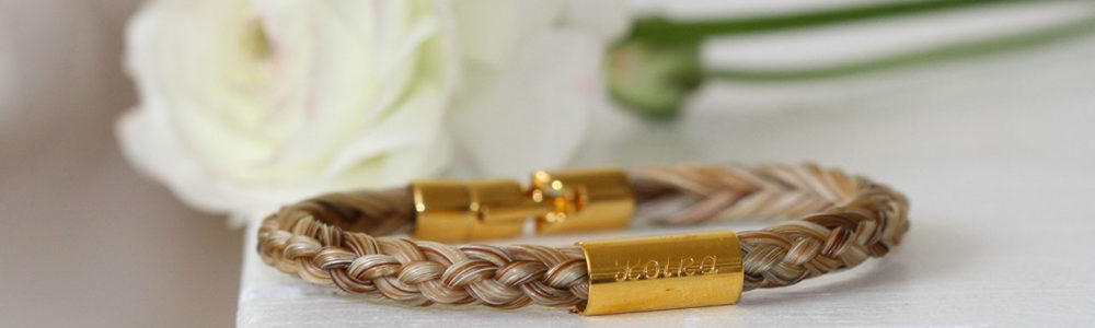 Goldschmuck aus Pferdehaar